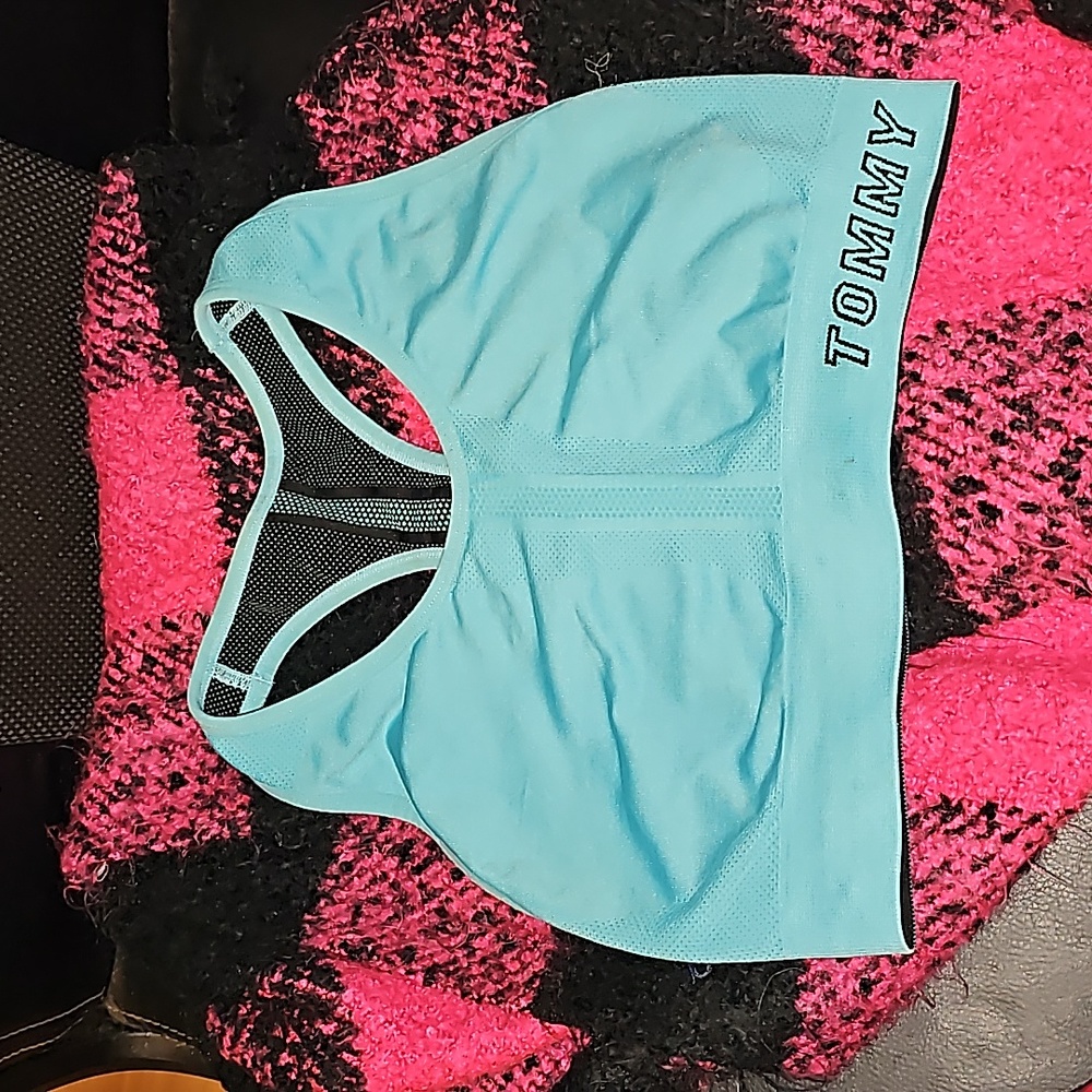 Tommy Hilfiger sport sports bra. Blue/teal medium